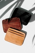 Card Wallet Tan/taupe Wallet Photo (4)