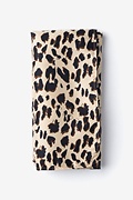 Leopard Animal Print Tan/taupe Pocket Square Photo (0)