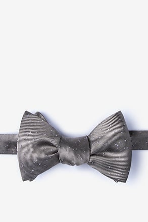 Iceland Tan/taupe Self-Tie Bow Tie