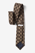 Tan Brussels Plaid Tan/taupe Tie Photo (2)