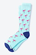 Flocking Fabulous Teal His & Hers Socks Photo (1)