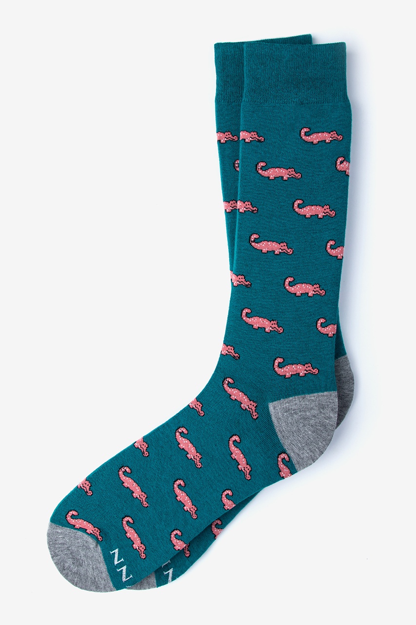 Teal Carded Cotton Oh Snap! Sock 251559 540 1280 0
