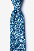 Belpre Teal Extra Long Tie Photo (0)