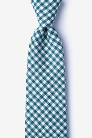 _Clayton Teal Extra Long Tie_