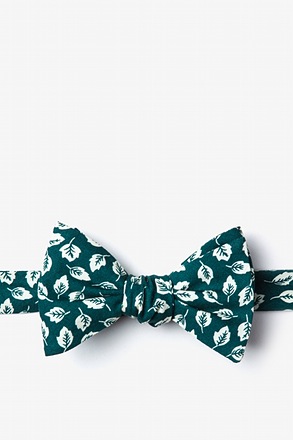 Florence Teal Self-Tie Bow Tie
