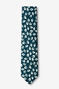 Florence Teal Skinny Tie Photo (1)