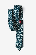 Florence Teal Skinny Tie Photo (2)