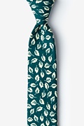 Florence Teal Skinny Tie Photo (0)