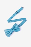 Hurricane Teal Pre-Tied Bow Tie Photo (1)