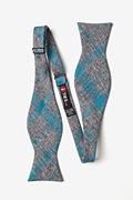 Kirkland Teal Self-Tie Bow Tie Photo (1)