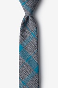 Kirkland Teal Skinny Tie Photo (0)