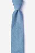 Munroe Teal Skinny Tie Photo (0)