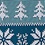 Teal Microfiber Less Ugly Christmas Sweater Extra Long Tie