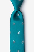 Scorpions Teal Tie Photo (0)