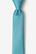 Borden Teal Skinny Tie Photo (0)