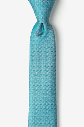 _Borden Teal Skinny Tie_