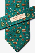 Camping is In-tents Teal Tie Photo (3)