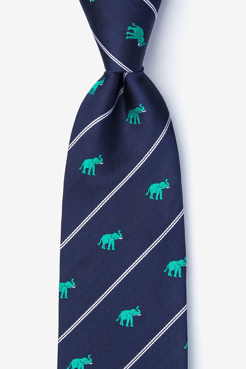 Extra Trunk Space Teal Tie Photo (0)