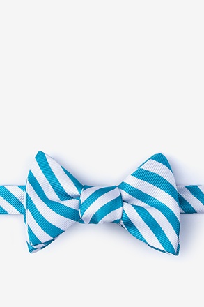 _Glyde Teal Self-Tie Bow Tie_