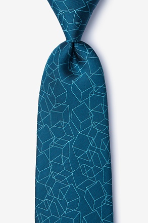 Grider Teal Extra Long Tie