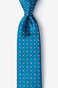 Hoste Teal Extra Long Tie Photo (0)