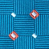 Teal Silk Hoste Skinny Tie