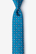 Hoste Teal Skinny Tie Photo (0)