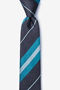 Inny Teal Skinny Tie Photo (0)