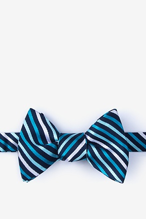 _Lee Teal Self-Tie Bow Tie_