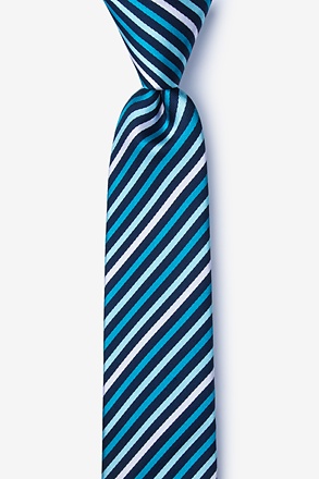 _Lee Teal Skinny Tie_