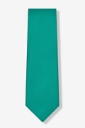 Teal Extra Long Tie Photo (1)
