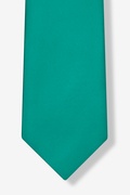 Teal Extra Long Tie Photo (3)