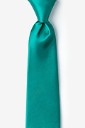 Teal Skinny Tie Photo (0)