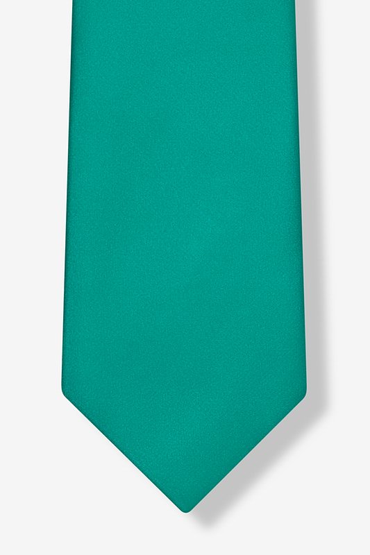 teal tie and vest