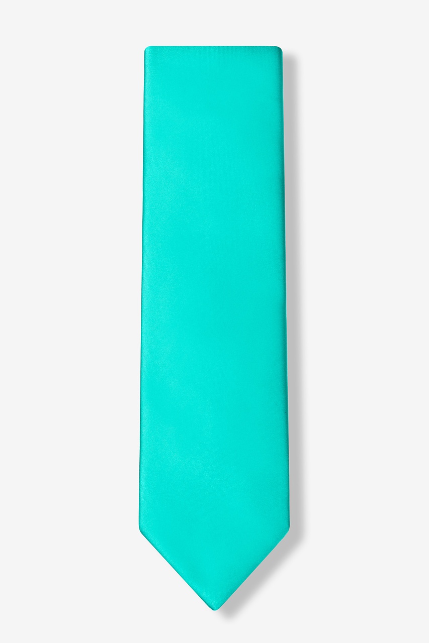 Tropical Turquoise Extra Long Tie Photo (1)