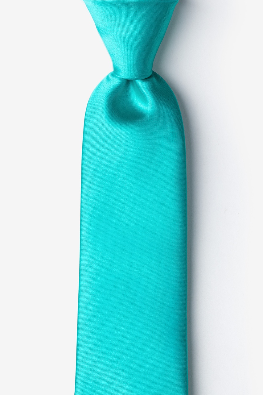 Tropical Turquoise Extra Long Tie Photo (0)