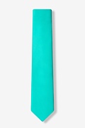 Tropical Turquoise Skinny Tie Photo (1)