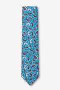 Cedar Hill Turquoise Skinny Tie Photo (1)