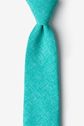 Denver Turquoise Extra Long Tie Photo (0)