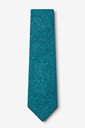 Galveston Turquoise Extra Long Tie Photo (1)