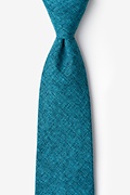 Galveston Turquoise Extra Long Tie Photo (0)