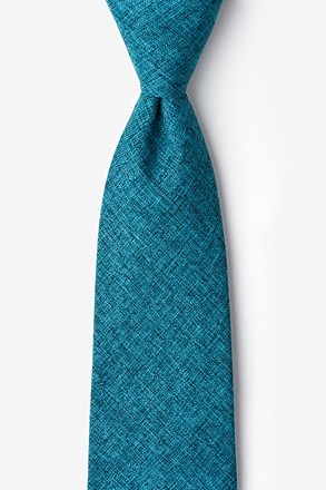 Galveston Turquoise Extra Long Tie