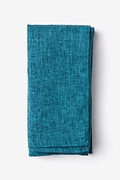 Galveston Turquoise Pocket Square Photo (0)