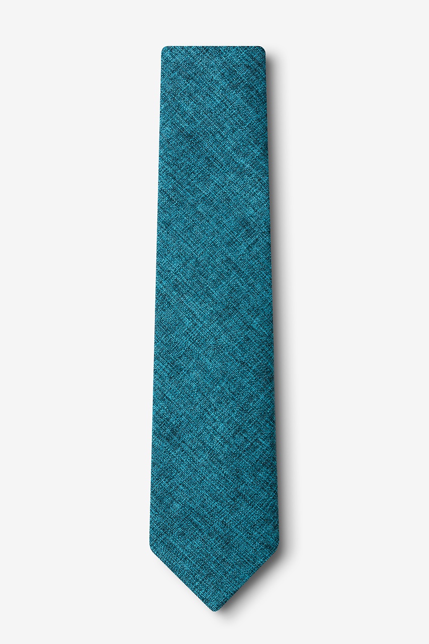 Galveston Turquoise Skinny Tie Photo (1)