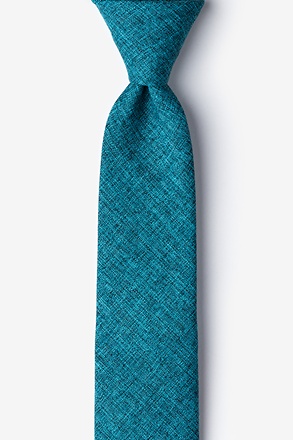 Galveston Turquoise Skinny Tie