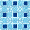 Turquoise Cotton Jamaica Diamond Tip Bow Tie