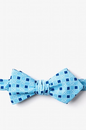 Jamaica Turquoise Diamond Tip Bow Tie