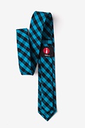 Pasco Turquoise Skinny Tie Photo (2)