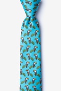 Turquoise Microfiber Toucans