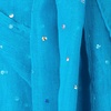 Turquoise Polyester Marilyn Sparkle Scarf